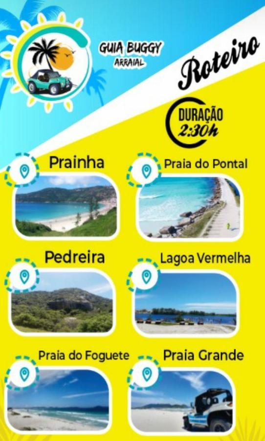 Serra Mar Suites,Lofts, E Casas A 300 Metros Das Praias Arraial do Cabo Luaran gambar